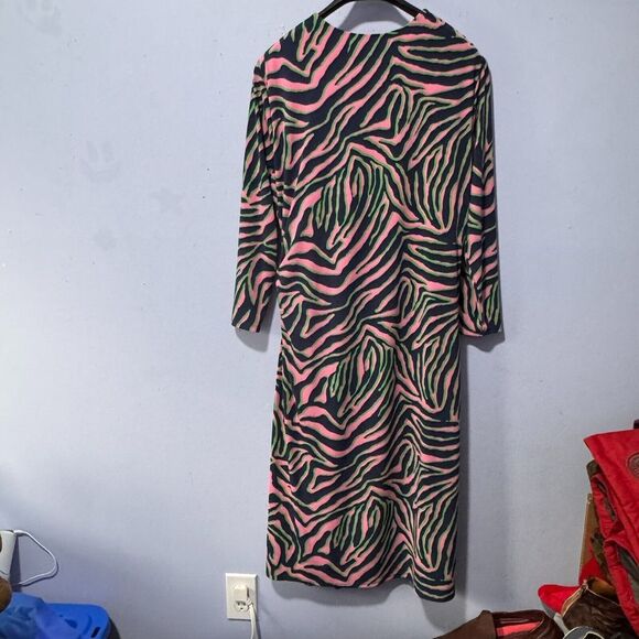 Anne Klein Faux Wrap Around Dress ladies size 16 XL - Picture 5 of 9